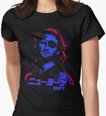 Escape from New York 1997 Japanese Women's Fitted T-Shirt