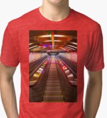 Camiseta de tejido mixto NYC // Exchange Place // PATH