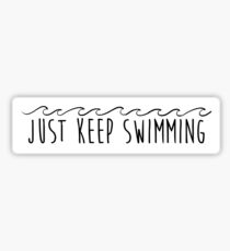 Continue de nager Sticker