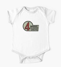 Toyota FJ40 Land Cruiser Allradantrieb Emblem Baby Body Kurzarm