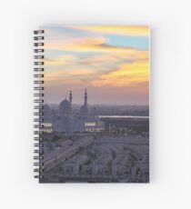 Grand Mosque Abu Dhabi Spiral Notebook