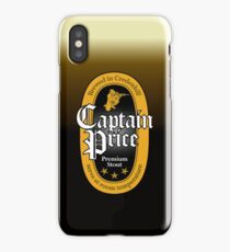 Captain Price Premium Stout iPhone Case/Skin
