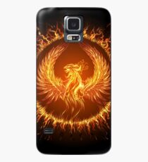 Phoenix in circular frame. Case/Skin for Samsung Galaxy