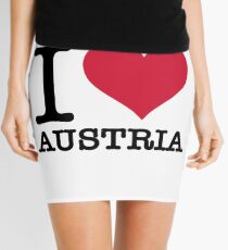I love Austria Mini Skirt