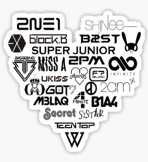 Kpop Group Stickers | Redbubble