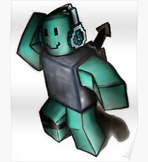 Blue Blox Poster