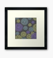 Colorful Twisted Yarn Framed Print