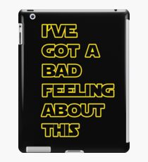 Star Wars Quote iPad Case/Skin