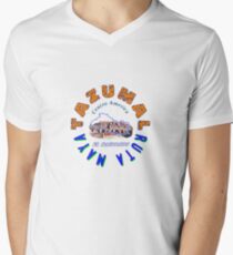 Tazumal El Salvador Ruta Maya V-Neck T-Shirt