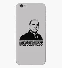 Downton Abbey Carson Excitement Tshirt iPhone Case
