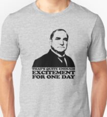 Downton Abbey Carson Excitement Tshirt Unisex T-Shirt