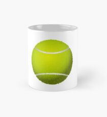 Gelber Tennisball Tasse