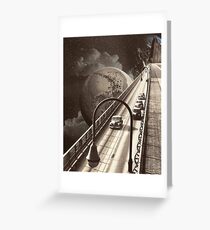 Lost Highway Greeting Card
