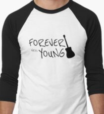 Forever Neil Young Rock Music Gift Men's Baseball ¾ T-Shirt