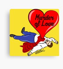 Murder of Love Canvas Print