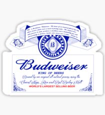 Budweiser Sticker