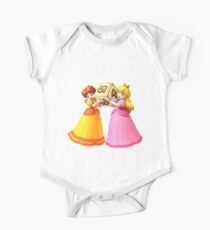 Prinzessin Peach und Daisy Baby Body Kurzarm
