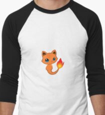 Pokemeow 004 Men's Baseball ¾ T-Shirt