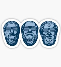 Clubbing in Plato's Cave Sticker