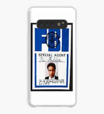 fox mulder badge Case/Skin for Samsung Galaxy