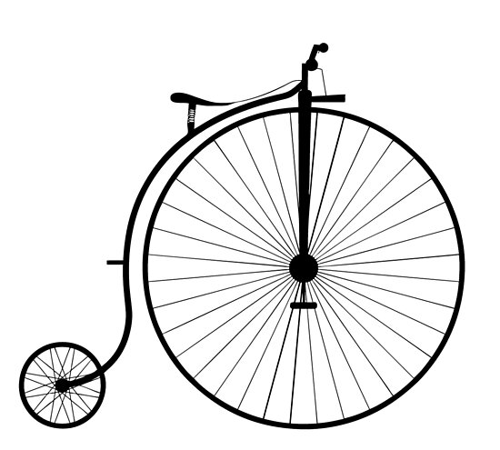 high wheel bicycle