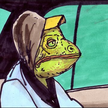 Artwork thumbnail, Cab Hoodie Lizard by thedrumstick
