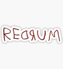Pegatina REDRUM - The Shining