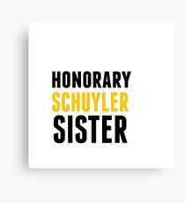 Honorary Schuyler Sister Canvas Print