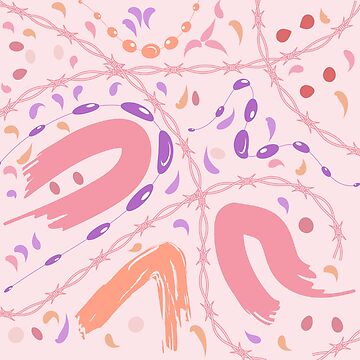 Artwork thumbnail, Perfume Powder Pastel Pattern by Mehwish