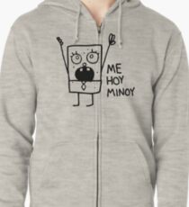 Sudadera con capucha y cremallera Bob Esponja: Doodlebob