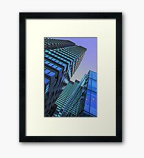"City nightlife" by Tim Constable Framed Print