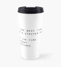 Spongebob: Striped Sweater Travel Mug