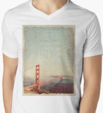 Time for Adventure Men's V-Neck T-Shirt