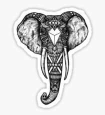 Elephant Head Sticker