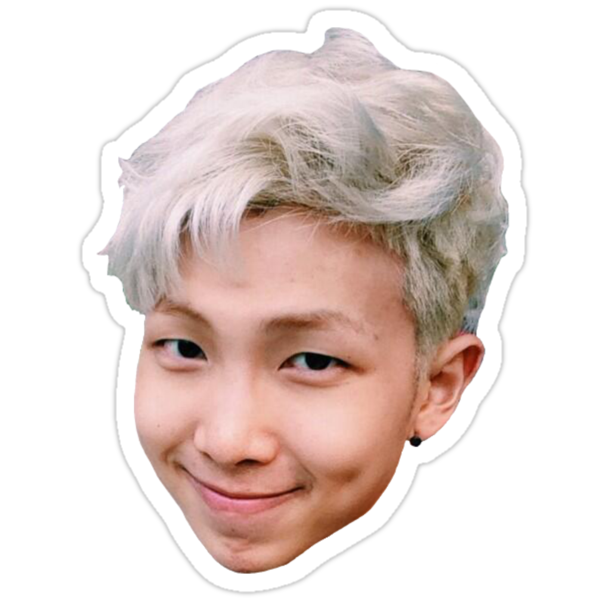 "Namjoon Selca | BTS" Stickers by ichigobunny | Redbubble