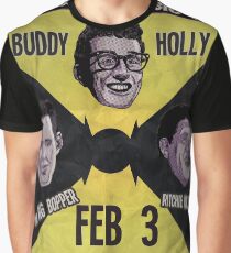 The Day the Music Died Graphic T-Shirt