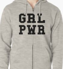 GRL PWR Kapuzenjacke
