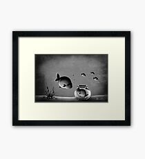 This can't hold my soul Framed Print