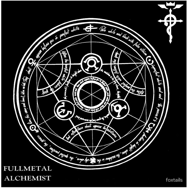 human transmutation fullmetal alchemist tattoo