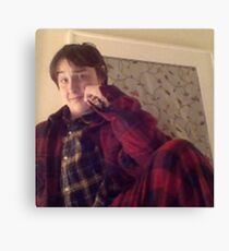 welcome to the real world Canvas Print