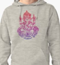 Ombre Indian Ganesh Elephant T-shirt Pullover Hoodie