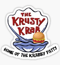 Krusty Krab Sticker