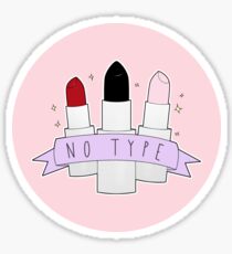 NO TYPE Sticker