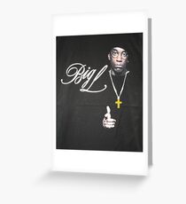 Big L Greeting Card