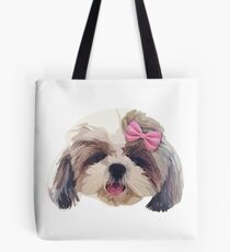 CUTE SHITZU DOG Tote Bag
