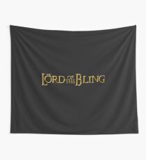 The Lord of the Bling Wall Tapestry
