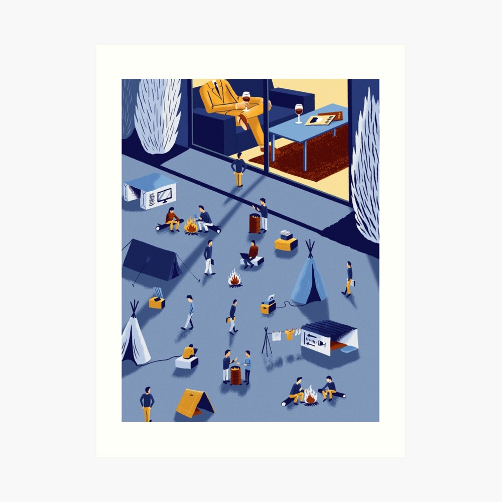 Inside/Outside Art Print