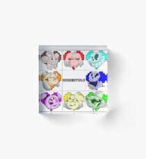 undertale Acrylic Block
