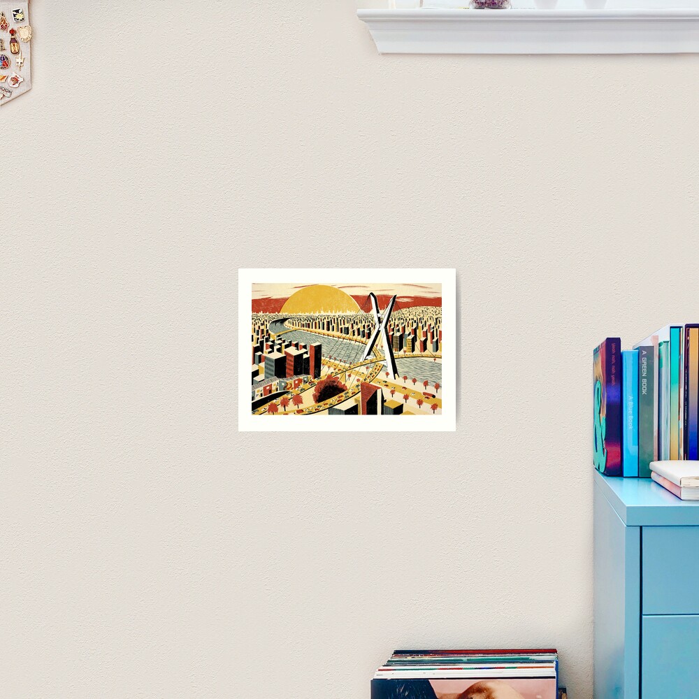 Sao Paulo Art Print