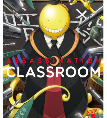 assassination classroom stickers redbubble